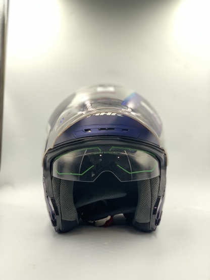 MHR NV Force Dual Visor Plain Solid Colour (SIRIM)